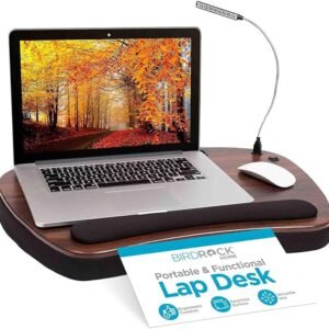 Sofia Sam Oversized Memory Foam Lap Desk - Black